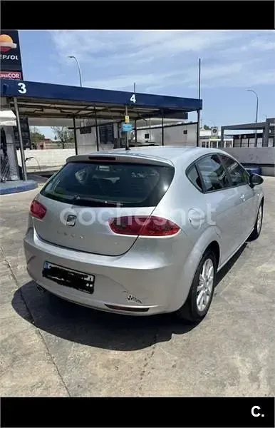 Käytetty Seat Leon Ecomotive 105 HP (77 kW) 2009 Harmaa Viistoperä