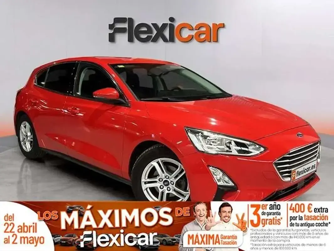 Używany Ford Focus Vignale 125 KM (91 kW) 2018 Czerwony Hatchback