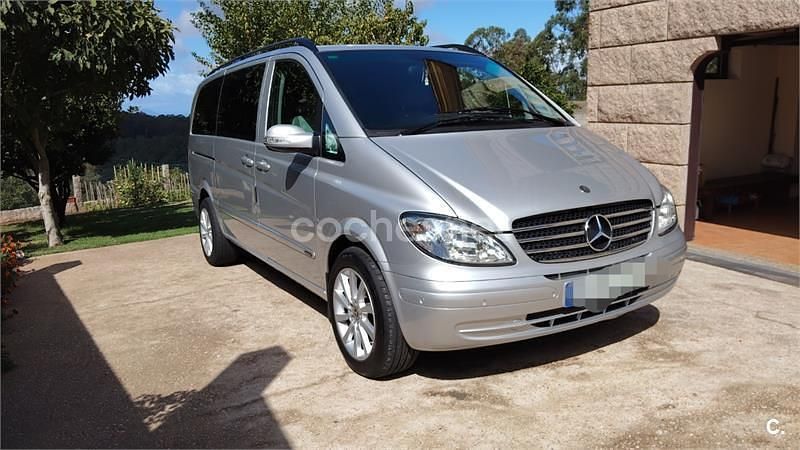Gris / plata Usado 2006 Mercedes Viano Monovolumen | 15.000 € (Precio justo) - Imagen 1/4
