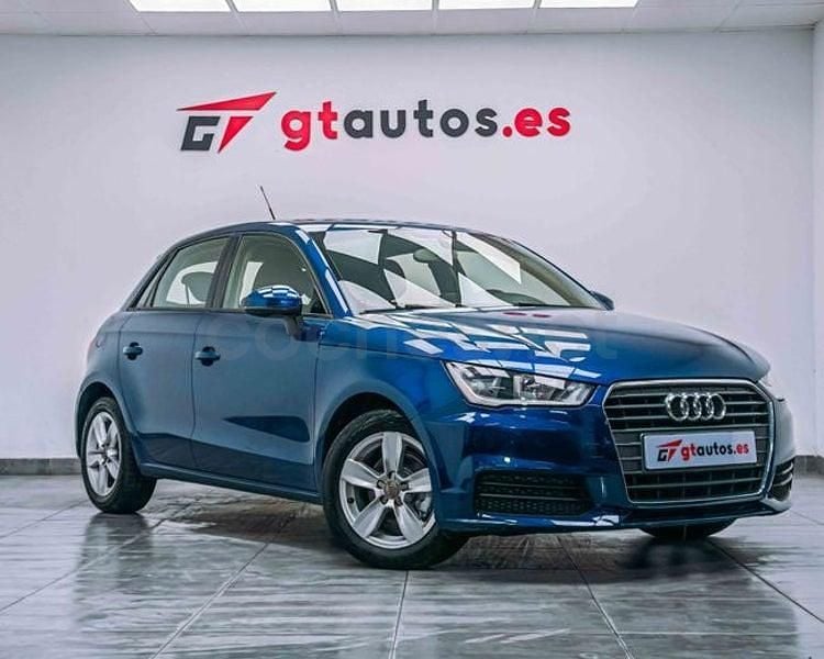 Usado Audi A1 Sportback Design 90 CV (66 kW) 2016 Azul Utilitario