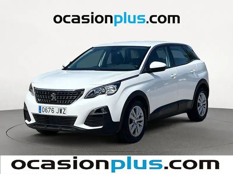 Blanco Usado 2017 Peugeot 3008 Active SUV | 18.990 € (Un poco caro) - Imagen 1/4