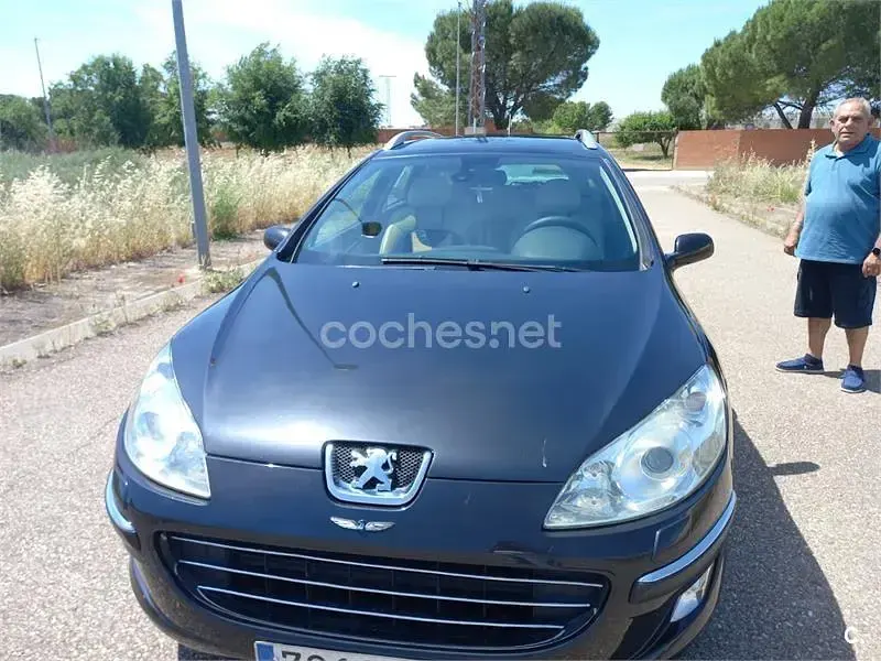 Usado Peugeot 407 Sport 136 CV (100 kW) 2005 Negro Familiar