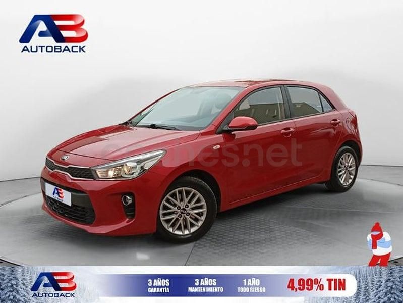 Usado Kia Rio 100 CV (73 kW) 2019 Rojo Berlina