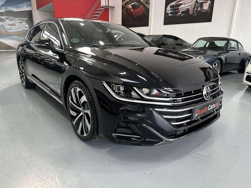 Usado VW Arteon R-line 150 CV (110 kW) 2022 Negro Coupe