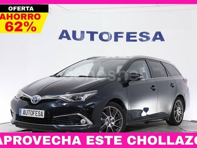 Azul Usado 2015 Toyota Auris Hybrid Advance Familiar | 10.950 € (Buen precio) - Imagen 1/4