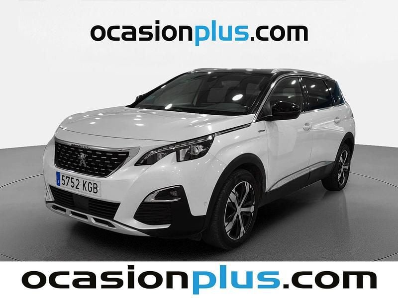 Usado Peugeot 5008 GT-line 120 CV (88 kW) 2017 Blanco SUV