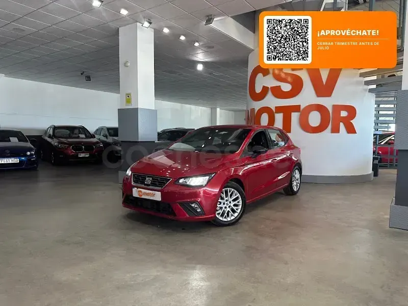 Usado Seat Ibiza FR 115 CV (84 kW) 2024 Rojo Utilitario