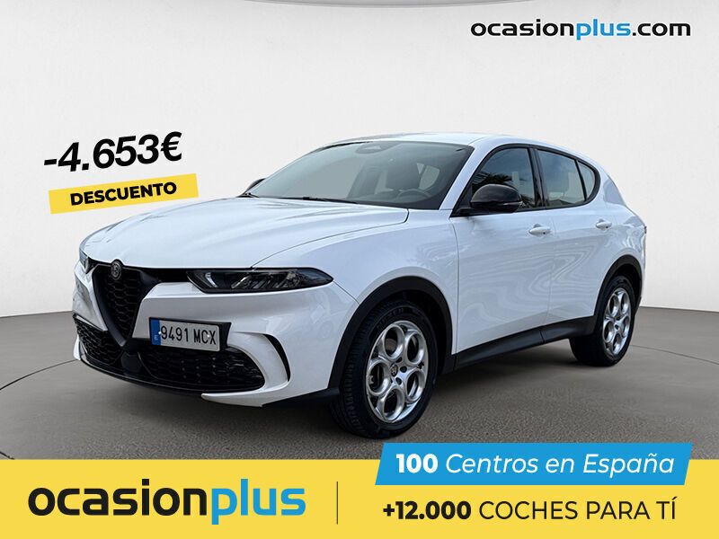 Blanco Usado 2022 Alfa Romeo Tonale Sprint SUV | 24.790 € (Precio justo) - Imagen 1/4