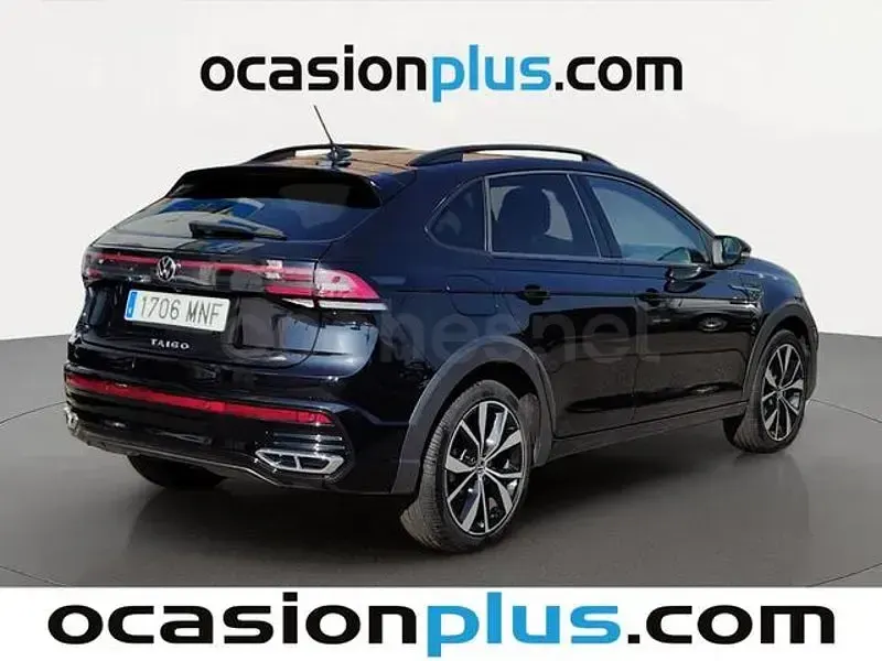 Usado VW Taigo R-line 110 CV (80 kW) 2024 Negro SUV