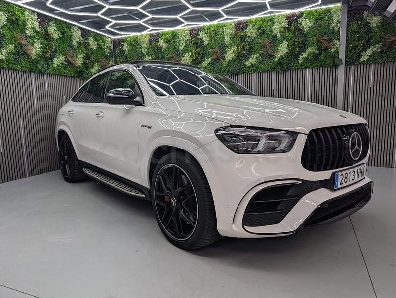 Usado Mercedes GLE63 AMG 612 CV (450 kW) 2021 Blanco Coupe