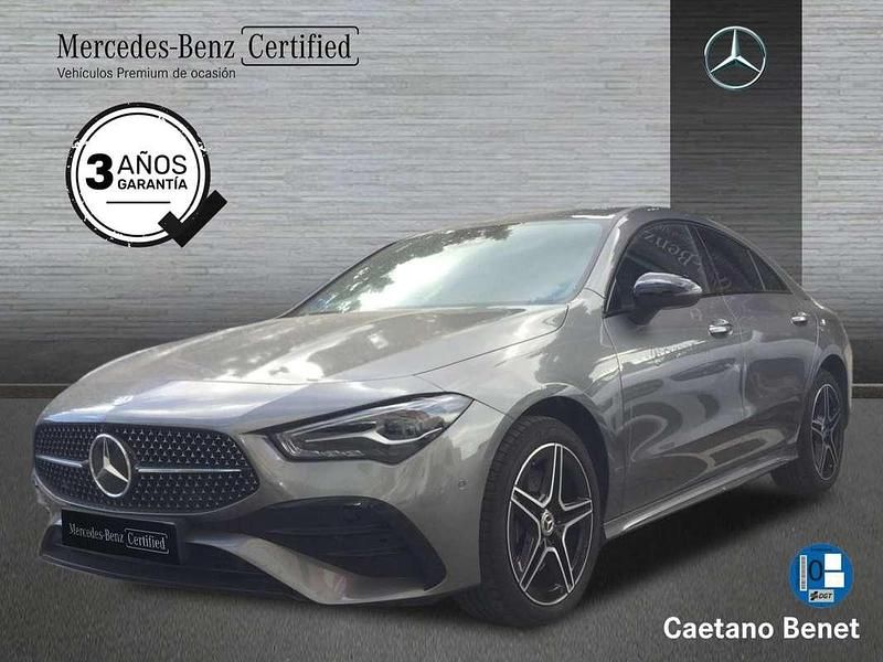 Gris Usado 2024 Mercedes CLA250e Berlina | 41.900 € (Precio justo) - Imagen 1/4
