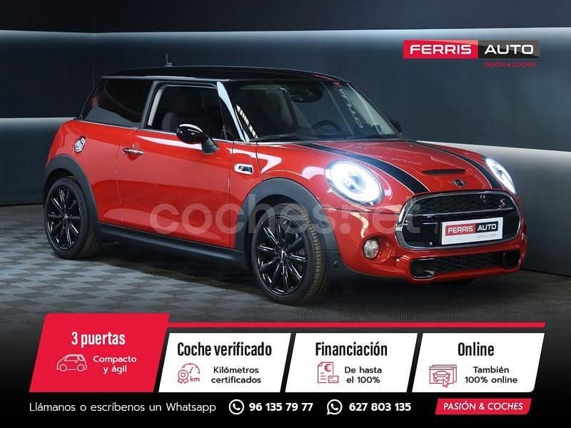 Rojo Usado 2017 Mini Cooper S Utilitario | 21.890 € (Un poco caro) - Imagen 1/4