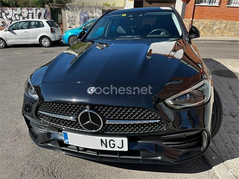 Negro Usado 2022 Mercedes C300e Familiar | 38.999 € (Precio justo) - Imagen 1/3