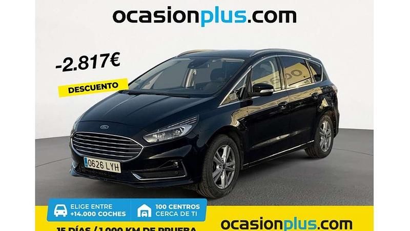 Negro Usado 2022 Ford S-MAX Titanium Monovolumen | 27.628 € (Precio justo) - Imagen 1/4