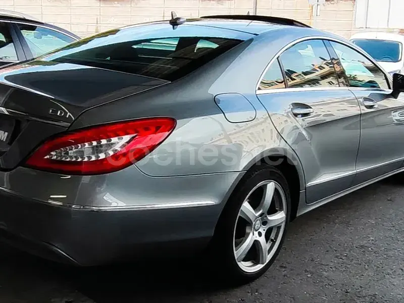 Usado Mercedes CLS350 265 CV (194 kW) 2011 Gris / plata Coupe
