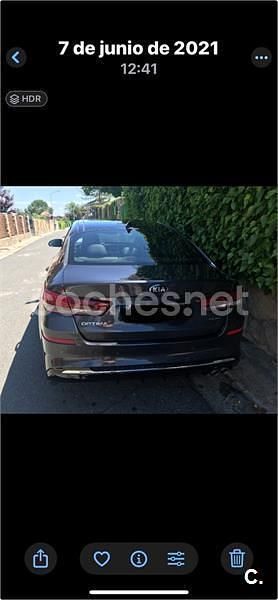Usado Kia Optima GT-Line 136 CV (100 kW) 2019 Gris / plata Berlina