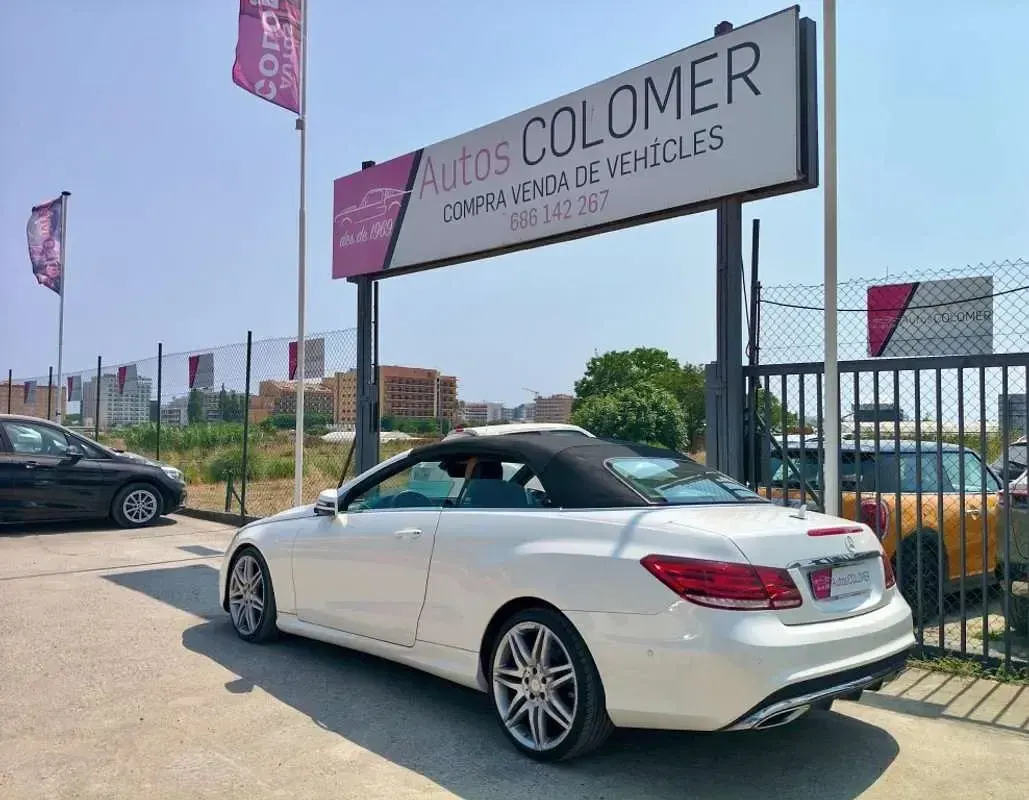 Usado Mercedes E350 258 CV (189 kW) 2015 Blanco Descapotable
