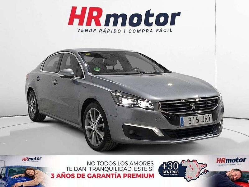 Usado Peugeot 508 GT-line 151 CV (111 kW) 2016 Gris Berlina