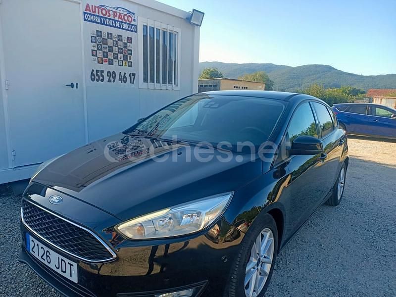 Negro Usado 2015 Ford Focus Berlina | 10.300 € (Precio justo) - Imagen 1/4