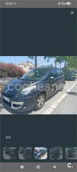 Usado Renault Scénic III Dynamique 110 CV (80 kW) 2012 Negro Monovolumen