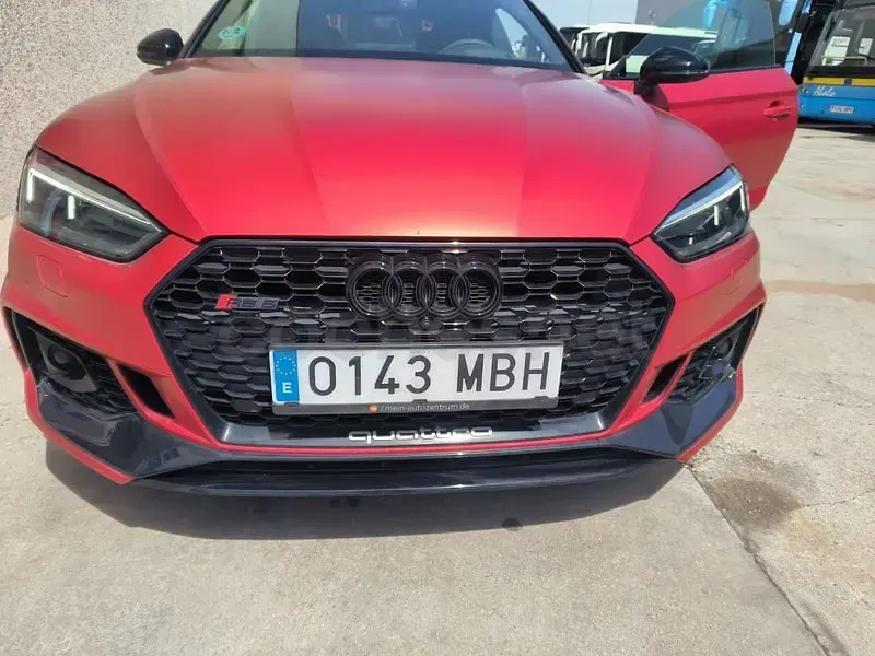 Usado Audi A5 450 CV (330 kW) 2019 Rojo Coupe