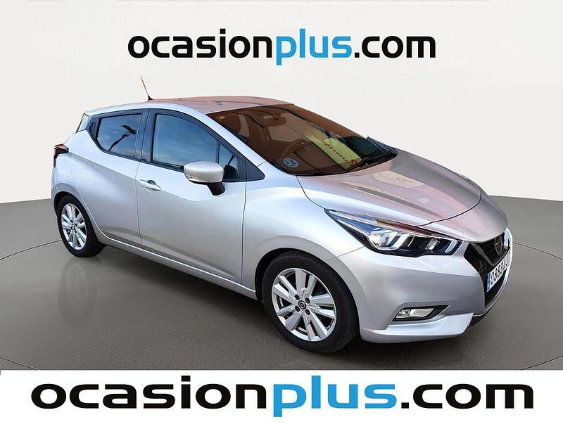 Usado Nissan Micra Acenta 101 CV (74 kW) 2020 Gris plata Utilitario