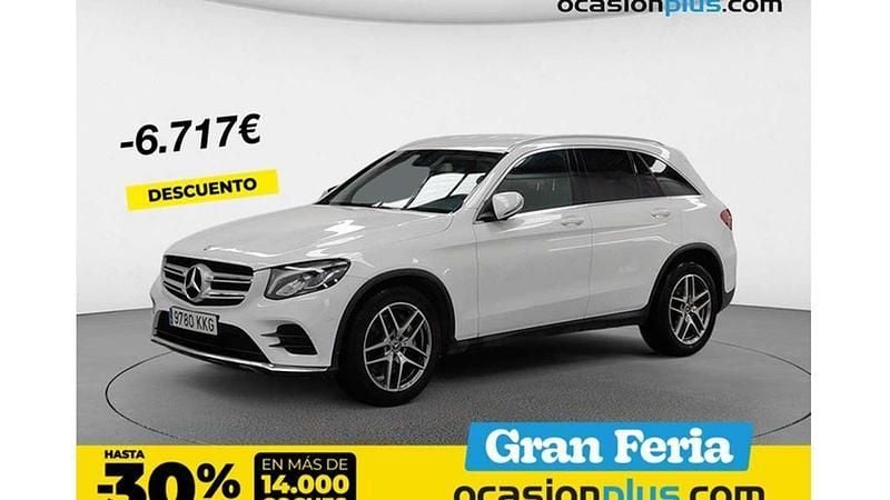 Blanco Usado 2018 Mercedes GLC220 SUV | 24.773 € (Super precio) - Imagen 1/4