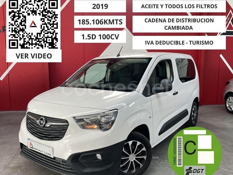 Blanco Usado 2019 Opel Combo Life Selective Monovolumen | 11.999 € (Precio justo) - Imagen 1/4