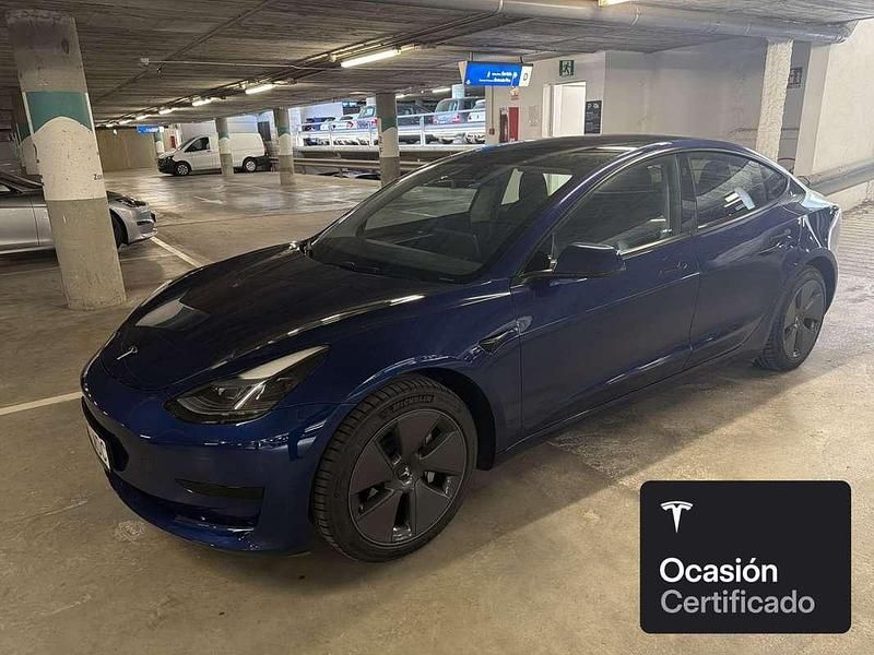 Usado Tesla Model 3 RWD 208 kW (283 CV) 2022 Azul Berlina
