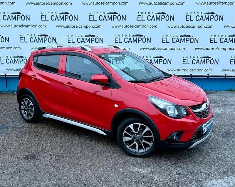 Usado Opel Karl Rocks 73 CV (53 kW) 2018 Rojo Utilitario
