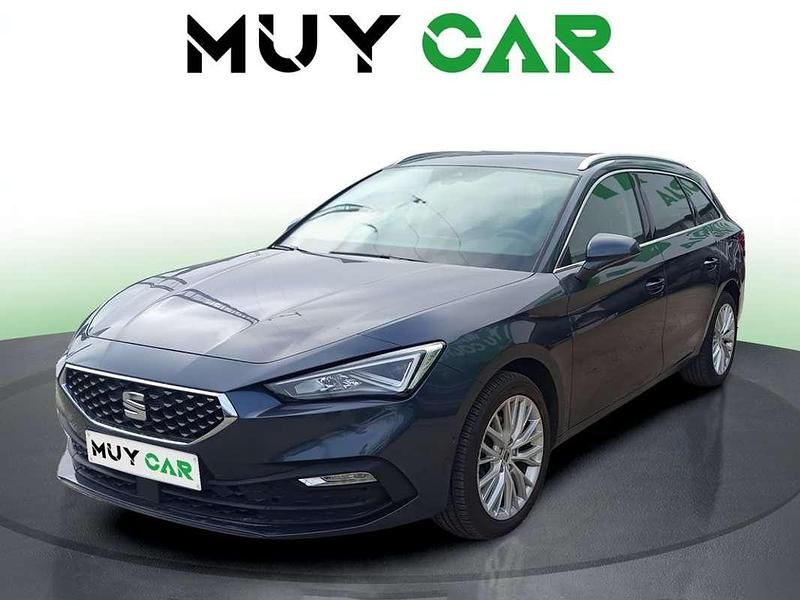 Usado Seat Leon ST XCELLENCE 150 CV (110 kW) 2022 Gris Familiar