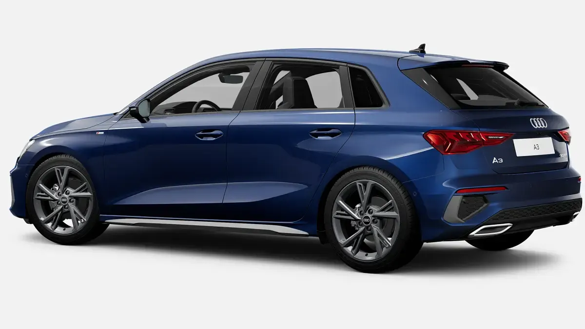 Usado Audi A3 S-Line 110 CV (80 kW) 2022 Azul Berlina