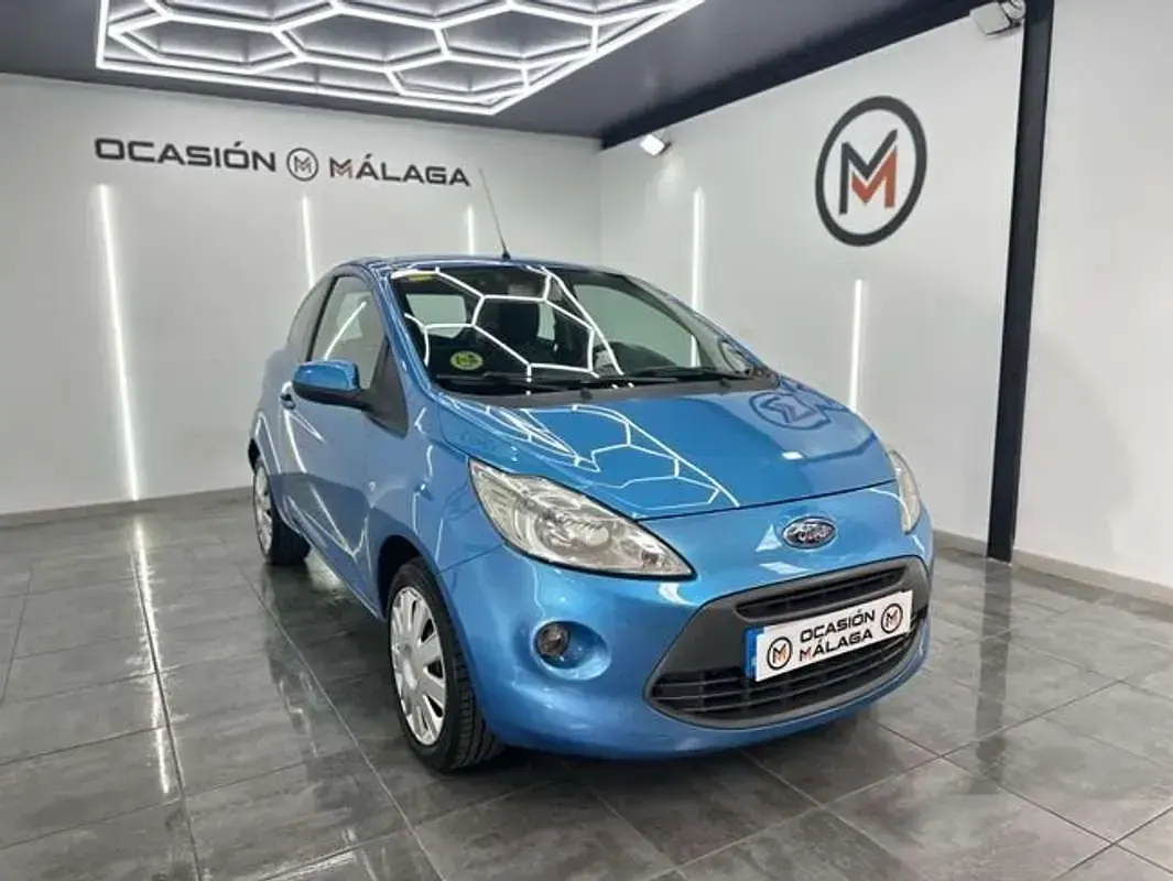 Usado Ford Ka Titanium 75 CV (55 kW) 2009 Azul Utilitario