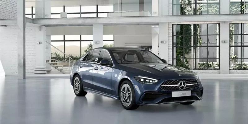 Usado Mercedes C220 200 CV (147 kW) 2024 Azul Berlina