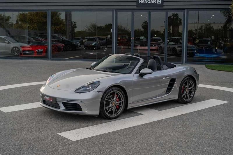 Usado Porsche Boxster S 349 CV (256 kW) 2017 Gris Descapotable