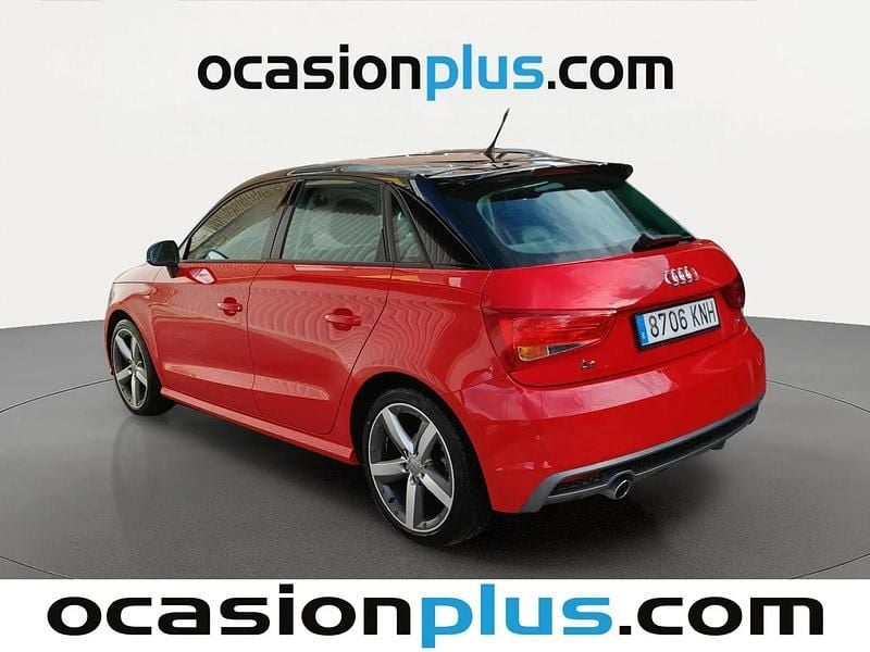 Usado Audi A1 S-Line 90 CV (66 kW) 2018 Rojo