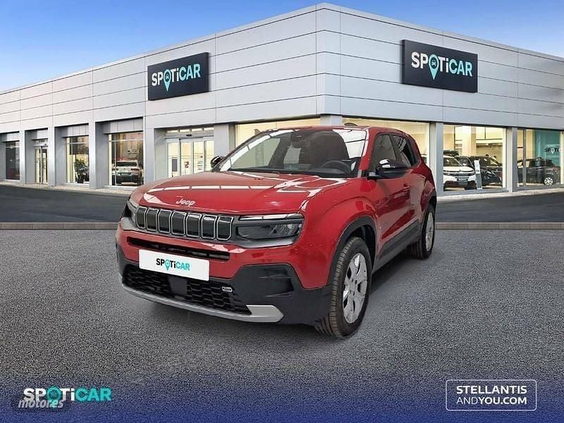Rojo Usado 2024 Jeep Avenger Altitude SUV | 21.900 € (Precio justo) - Imagen 1/4