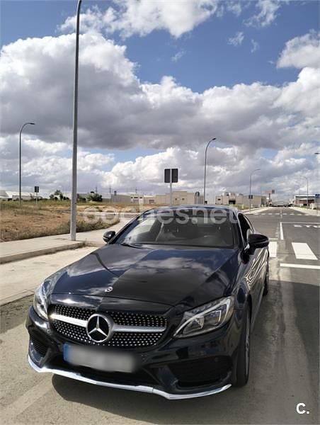 Usado Mercedes C220 170 CV (125 kW) 2017 Negro Coupe