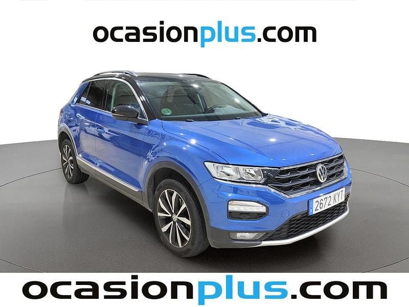 Usado VW T-Roc Advance 116 CV (85 kW) 2019 Azul SUV