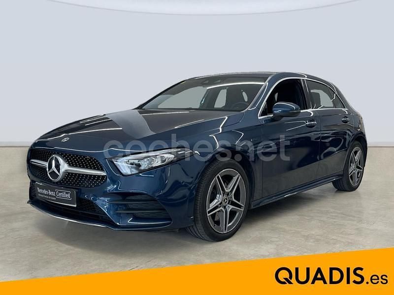 Azul Usado 2020 Mercedes A250 AMG line Berlina | 26.500 € (Precio justo) - Imagen 1/4
