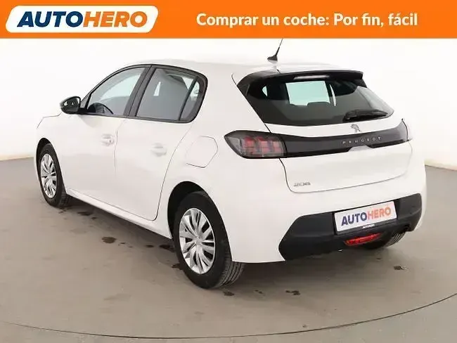 Usado Peugeot 208 Active 102 CV (75 kW) 2022 Blanco Utilitario