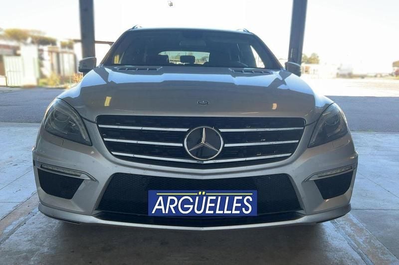 Usado Mercedes ML63 AMG AMG 525 CV (386 kW) 2015 Gris / plata SUV