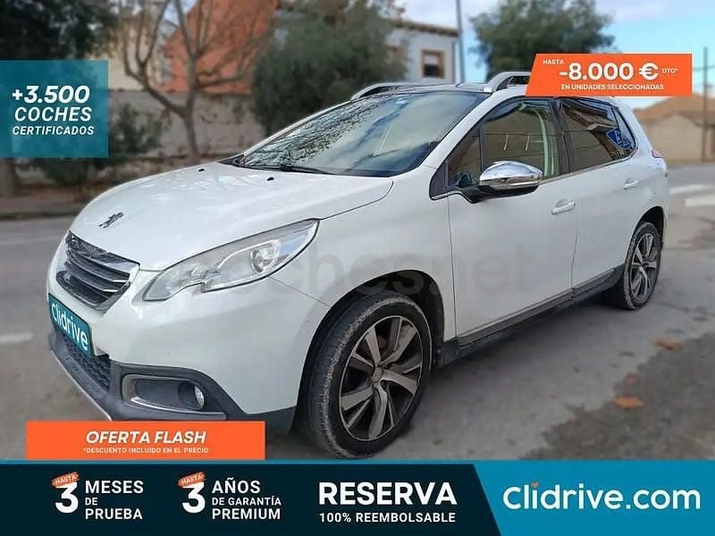 Blanco Usado 2015 Peugeot 2008 Allure SUV | 7590 € (Super precio) - Imagen 1/3