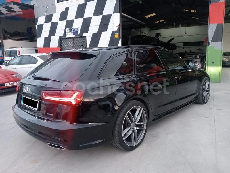 Usado Audi A6 S-Line 218 CV (160 kW) 2018 Negro Familiar