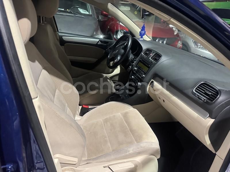 Usado VW Golf VI Highline 122 CV (89 kW) 2009 Azul Utilitario