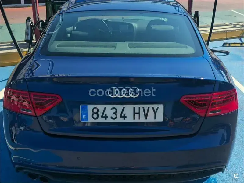 Usado Audi A5 S-Line 177 CV (130 kW) 2014 Azul Coupe