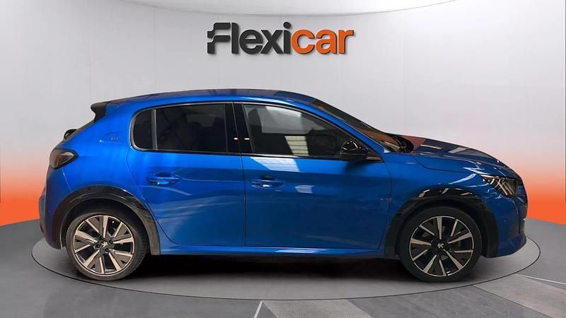 Usado Peugeot 208 GT 101 CV (74 kW) 2021 Azul Utilitario