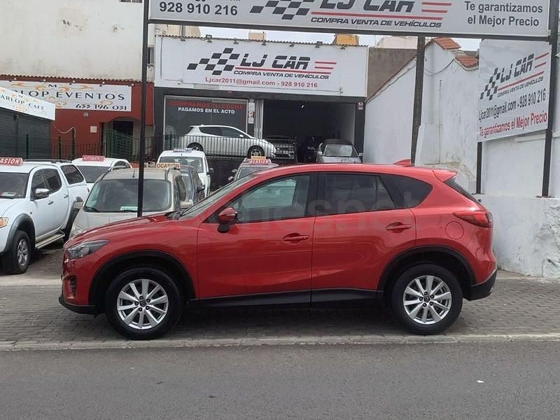 Usado Mazda CX-5 Style 150 CV (110 kW) 2016 Granate SUV