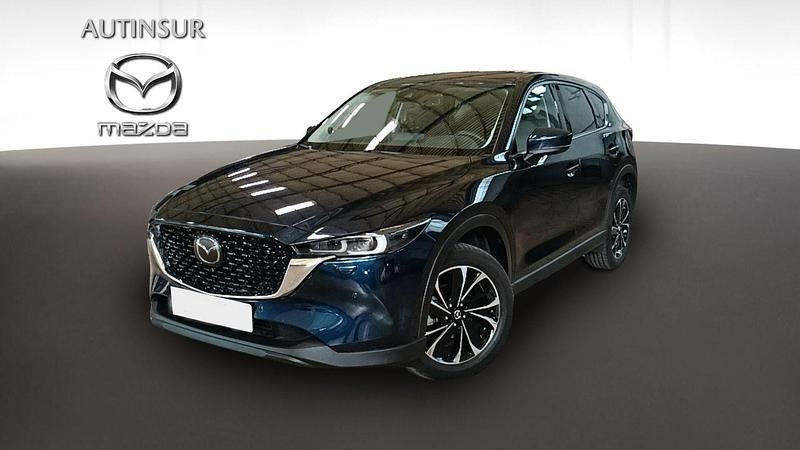 Deep crystal blue Usado 2024 Mazda CX-5 Exclusive-Line SUV | 33.600 € (Precio justo) - Imagen 1/4