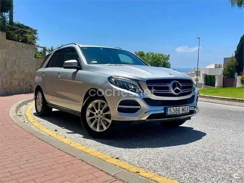 Usado Mercedes GLE350 258 CV (189 kW) 2017 Gris / plata SUV